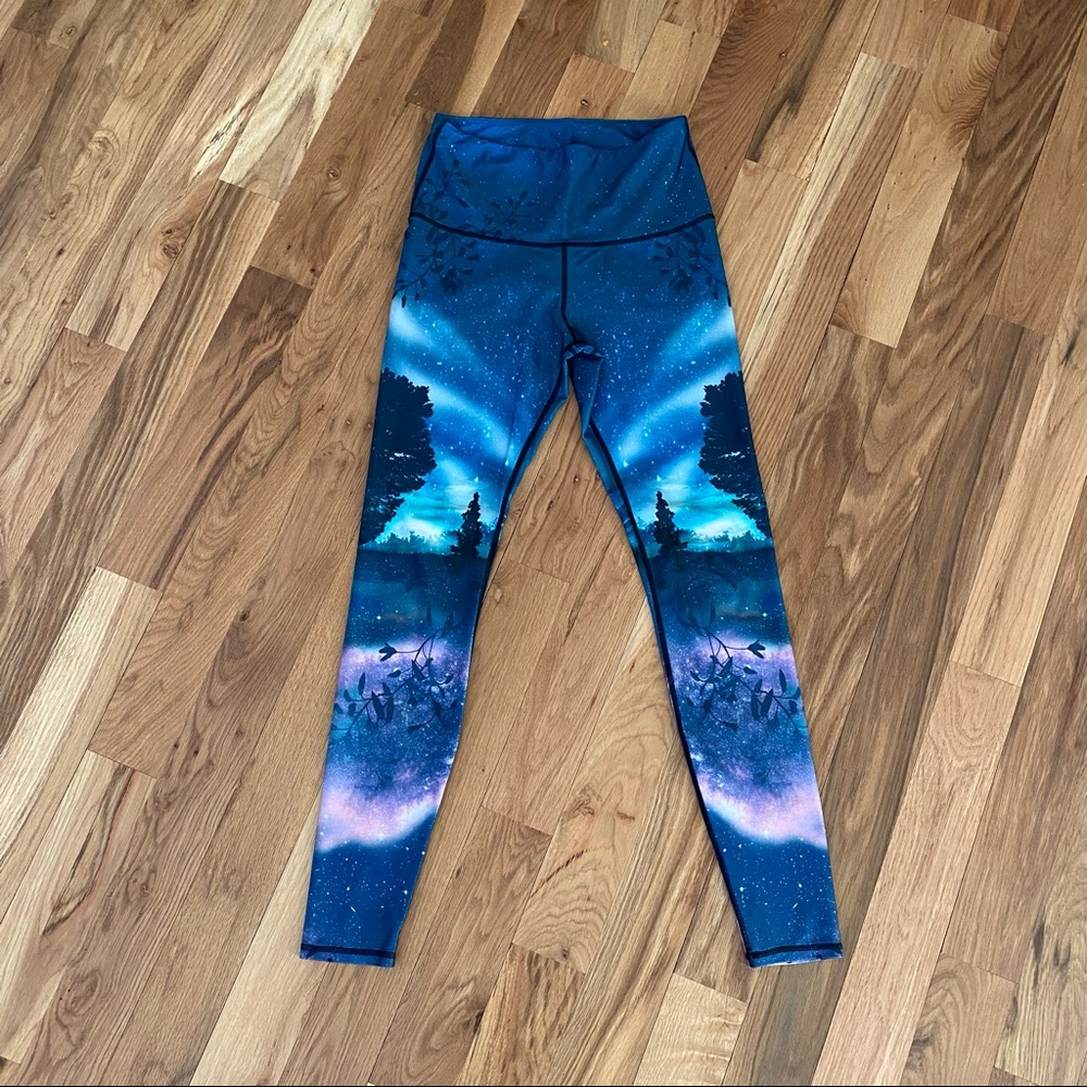 Yoga Democracy Northern Lights Leggings